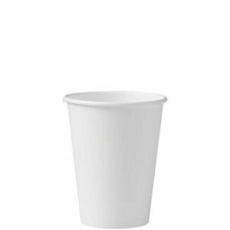 SOLO CUP Cup Paper Hot 12 oz White, 50PK 412WN-2050